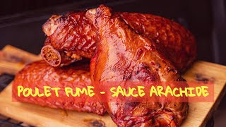 RECETTE POULET A LA SAUCE ARACHIDE  REMOTE CUISINE [upl. by Onirotciv]