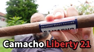 Camacho Liberty 2021  Cigar Review [upl. by Sidell]