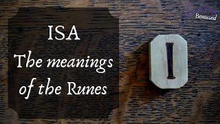 Isa  The Meanings of the Runes  Isaz Irune [upl. by Franz]