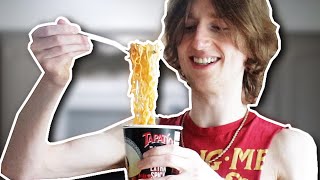 Trying SPICY Tapatío Ramen [upl. by Darrick]