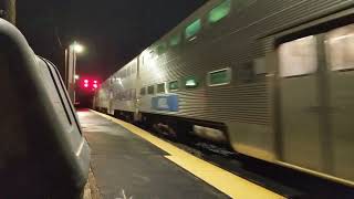 Metra 103 leads outbound at Morton Grove [upl. by Akemat199]