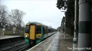 Trains at Earlswood Surrey [upl. by Acirat]