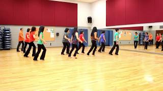 The River  Line Dance Dance amp Teach in English amp 中文 [upl. by Giliana]