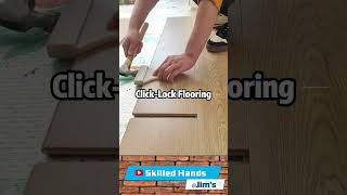 Click Lock Flooring Easy Safe and Stylish for Your Home Jimskilledhands [upl. by Avron812]