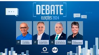 DEBATE ELEIÇÕES 2024  TV TAMBAÚ [upl. by Ruhtua]