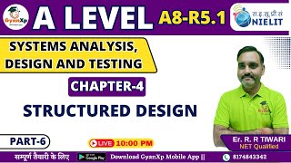 Chapter 4 Part6  Structured Design  A8R51 A Level  GyanXp [upl. by Aydni645]