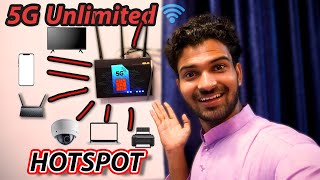 5G Unlimited WiFi Hotspot Router Setup Asus Router Review amp Setup  MIX SOLID MEDIA [upl. by Twelve899]