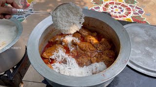 Traditional Chicken Biryani By Our Grandpa  Chicken Dum Biryani Different Style [upl. by Brown]