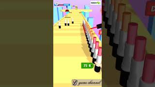 lipstick stack runner 😉😉 gameplay  l game channel  android amp ios game 477579 mobilegame shorts [upl. by Ragland193]