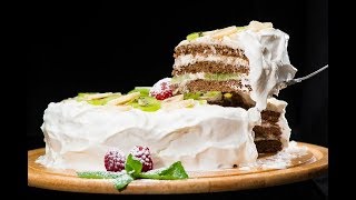 Torta con panna vegetale e frutta fresca ecco come preparare un buonissimo dessert [upl. by Preiser]