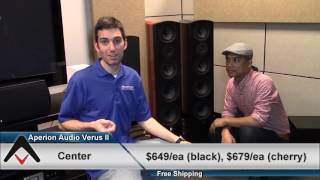 Aperion Audio Verus II Loudspeakers Overview amp Demo [upl. by Morice]