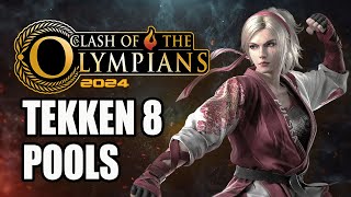 CLASH OF THE OLYMPIANS 2024 PoolsGrupos  CAPE TOWN SHOWDOWN 2024 PoolsGrupos TEKKEN 8 [upl. by Anael829]