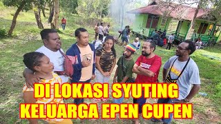 DI LOKASI SYUTING KELUARGA EPEN CUPEN WEBSERIES [upl. by Moyna370]