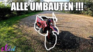 Alle Umbauten an der GasGas SM 700   Motovlog  Nivi [upl. by Eeleimaj854]