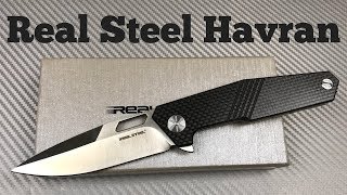 Real Steel Havran Knife Ivan Braginits design Real Steel raises the bar again [upl. by Hashim]