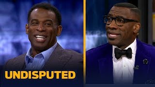 Deion Sanders joins Skip and Shannon to talk Tom Bradys greatness amp Super Bowl  NFL  UNDISPUTED [upl. by Janis]