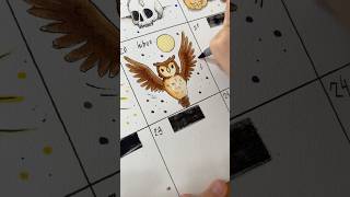 Tuto 20 octobre  hibou 🦉 [upl. by Mitchael]