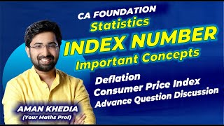 Index Number  Consumer Price Index  Deflation  AQB Discussion  Advance Level  Imp for Dec23 [upl. by Uttasta]