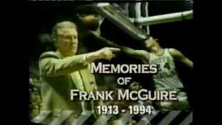 USC Gamecocks Basketball  Memories Of Frank McGuire  1994 Joe Daggett Tribute [upl. by Hospers631]