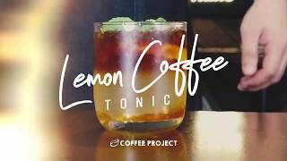 Lemon Coffee Tonic at Home with Coffee Project [upl. by Baun]