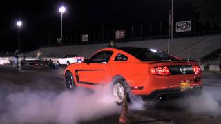 2012 Boss 302 Stock Drag Radial Record [upl. by Htepsle725]