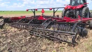 TrueTandem 345 Disk Harrow Infield Settings and [upl. by Refitsirhc75]