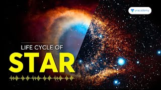 Life Cycle of Stars  The Story of the Birth and Death of a Star  Geography For UPSC [upl. by Cybill]