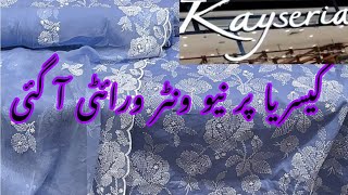 Kayseria new winter collection 2024  new designs added [upl. by Kolb]