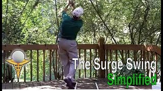 The Surge Swing Simplified  Don Trahan Golf Swing [upl. by Aplihs]