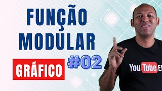 COMO CONSTRUIR GRÁFICO FUNÇÃO MODULAR 02 Curso Completo [upl. by Analem542]