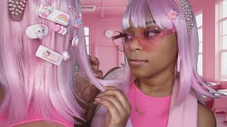 ASMR  🌸 Girl Who Is Secretly OBSESSED With You Plays With Your Hair In Class [upl. by Rehpetsirhc632]