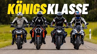 Aprilia Tuono vs BMW M 1000 R vs Ducati Streetfighter vs KTM 1390 Super Duke R [upl. by Karb]