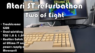 Atari ST refurbathon  dual wielding TOS [upl. by Stace]