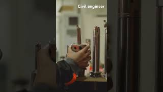 Rockwell hardness test of metal ytshorts viralshort ytshortsindia civilengineer [upl. by Genesia954]