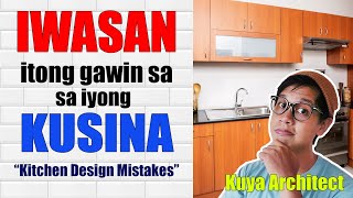 KITCHEN DESIGN MISTAKES PAANO ITO SOLUSYUNAN PINOY HOUSE DESIGN KMJS TULFO [upl. by Eeclehc10]