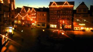 Marktplatz Butzbach weihnachtlich Timelapse [upl. by An]