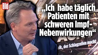 „Wir müssen über Nebenwirkungen der CoronaImpfung aufklären“  Gunter Frank bei Viertel nach Acht [upl. by Cordelia]