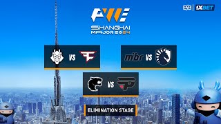 1xBet  ES PWE CS2 Shanghai Major 2024 Elimination Stage Día 3 [upl. by Craddock968]