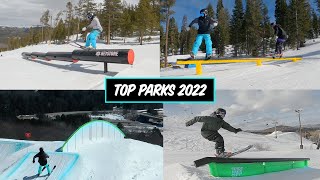 TOP 3 TERRAIN PARKS 2022 North America [upl. by Ardnassac235]