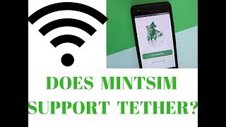 Does Mint Mobile mintsim allow tethering MNVO review [upl. by Oirasec]