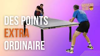 🏓 Des points EXTRAordinaires 😱 au tournoi national de tennis de table de ChatenoisLesforges [upl. by Esirtal]