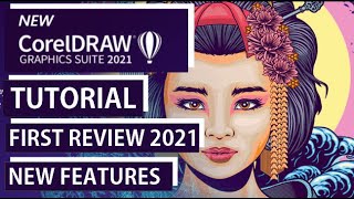 CorelDRAW 2021  Full Tutorial for Beginners plus the Brand New Features [upl. by Ellennahc163]