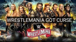 WrestleMania 36 got Cruse 🥺 WWE wrestlemania [upl. by Anesuza964]