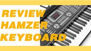 Hamzer Keyboard 61Key Review 2018 [upl. by Daiz283]