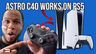 Astro C40 TR Controller on PS5  IT WORKS [upl. by Afaw202]