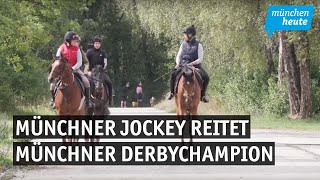 Saisonhöhepunkt – Münchner Jockey reitet Münchner Derbychampion im Großen DallmayrPreis auf der [upl. by Aara]