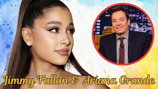 Jimmy Fallon OPENS UP About Holiday Song With Ariana Grande in New Album [upl. by Eulaliah]