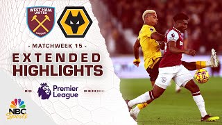 West Ham United v Wolves  PREMIER LEAGUE HIGHLIGHTS  1292024  NBC Sports [upl. by Fuhrman]