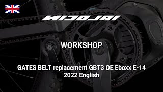 GATES BELT replacement GBT3 OE Eboxx E14 2022 English [upl. by Aryam113]