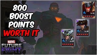 Giant Boss Raid x26 Boost You Wont Believe The Rewards  Marvel Future Fight [upl. by Nevart]